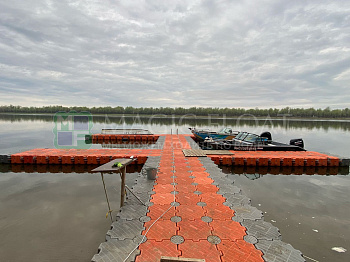 Private boat dock